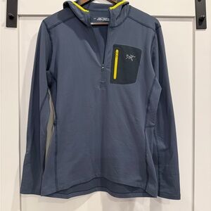 Men’s Arc'teryx RHO LT Quarter Zip Hoodie